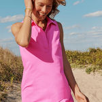 Vineyard Vines Bright Pink Swim Cover-Up Photo 0