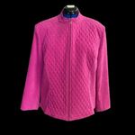 JM Collection  by Jeniffer Moore Women’s Quilted Suede like Jacket‎ Pink S… Photo 9