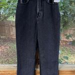 Abercrombie & Fitch Women's Straight High Rise Vegan Leather Jeans Size 2. NEW Photo 0