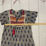 Anthropologie THML Anthropology BOHO Pom Pom Tassel Dress Multicolor Peasant Style - Size M Photo 4