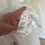 Quince  White Linen Button Down Collar Short Sleeve Top Photo 2