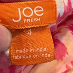 Joe Fresh  Cotton Skirt Wide Ruched Waistband Women’s Size 4 Side Zip Boho Aztec Photo 2