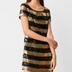 French Connection NWT   Anni Sequin T-Shirt Dress Photo 2