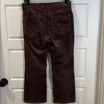 Anthropologie  The Yaya Mid-Rise Corduroy Crop Flare Jeans Pants 28P Photo 8