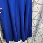 Cinderella Divine Royal Blue V-Neck Prom Gown Photo 3