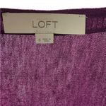 Loft  Vibrant Purple Sweater Photo 3