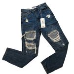 NWT, Skinny Fries Denim Mom Jeans, Sz 0 Photo 0