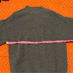 Leith  Blouson Sleeve Grey Ribbed Sweater Size XS Photo 4