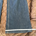 Derek Lam  wide flare leg dark denim jeans Photo 5