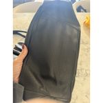 Trina Turk Medium Gathered Tote Black Double Handle & Shoulder Strap Zip Pouch Photo 3