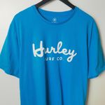 Hurley Surf Co T Shirt Skate Graphic Tee Short Sleeve 100% Cotton Solid Logo Photo 7