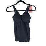 Quince  Seamless Black Maternity & Nursing Tank Top Camisole 2-Pack XS Photo 3