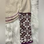 Free People She's Reversible Waffle Knit Nordic Thick Cuff Top in Oat Photo 5