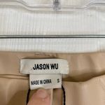 Jason Wu NWT Tan Faux Leather Pants High-Waisted Skinny Trousers Size Small Photo 4
