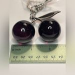 Cherry Bag Charm Purse Charms Keychain Car sparkly silver purple Photo 5