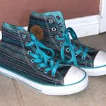 Converse Blue Patterned High Top Photo 0