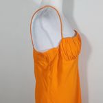 Olivaceous  Orange Sundress with Ruched Bust NWT Size Large Orange Slip Dress Photo 2