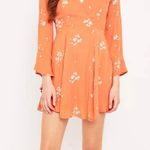 Free People New Jasmine Embroidered Mini Dress Size 0 Photo 2