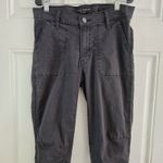 Lucky Brand The Cargo Pants Womens 2/26 Stretchy Black Vintage Y2K Streetwear Photo 2
