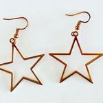 Star Earrings Gold Photo 0