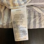 J.Crew Striped Tiered Boho Maxi Long Dress Hemp Blend Square Neck Natural Fibers Photo 3