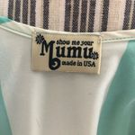 Show Me Your Mumu green strip green tiered top Photo 2