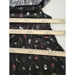 Torrid Sz 2 Challis Dress Plus 16 Ruffled Cold Shoulder Skull Snake Key Flower Photo 5