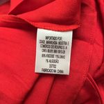 Farm Rio NWT  Stretch Linen Blend Cami Maxi Dress Size S Classic RED Photo 13