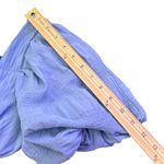 HYFVE Smocked Dress Puff Sleeve Tiered Blue Size S Cottagecore Coastal Cowgirl Photo 10