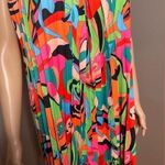 SheIn  VCAY Allover Print Tie Back Halter Dress Photo 1