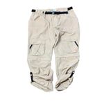 Magellan  Size 4 Pants Outdoor Cargo Convertible Low Rise Beige Stretch Women’s Photo 1