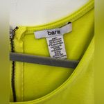 Bar III  neon green bubble dress size medium Photo 3