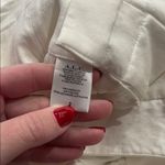 ALC Frank A.L.C Ivory High-Waisted Belted Straight Leg  Pants Photo 3