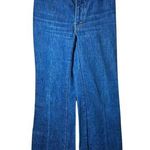 Faded Glory Vtg 70s Flare Bell Bottom Denim Jeans Scovill USA Made Roller Girl Photo 0