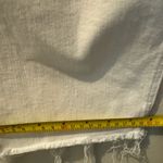 MOTHER Patch Pocket Private Ankle Fray Size 31 in Cream Puffs White Photo 8