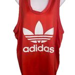 Adidas  2017 Tank Top Women's L Trefoil 3 Stripes Stretch Cotton Pinkish Peach Photo 0