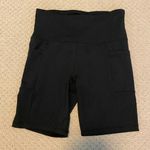 Bally Total Fitness  Women’s Teen Size Small Black Athletic Workout Shorts Photo 0