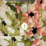 J. Jill Love Linen Floral Sleeveless Shift Dress Shrimp Size Small Pink Photo 8