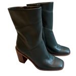 Franco Sarto Stormy Mid Shaft Boots in Dark Green, Sz 6.5 Photo 4