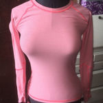 Lucy tech athletic striped long sleeve shirt Pink Size XS Photo 0