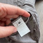 CP Shades  cotton silk tunic in a light‎ gray Photo 4