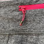 Lululemon Pace Rival Crop Heathered Gray Coal Boom Juice Size 10 Side Pockets Photo 4