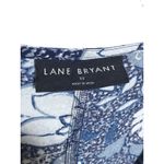 Lane Bryant Illusion Floral Blouse 22 Babydoll Lace Flutter Fairycore Boho Flowy Photo 5
