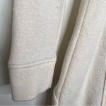 Telluride Clothing Co Wool Blend Asymmetrical Zip Coat Jacket Ivory Sz XS Photo 11