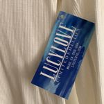 Lucy Love Hemingway Ivory Thermal Long Sleeve Top Photo 3