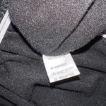 Black Ruched Bodycon Maxi Dress Medium Stretchy Strapless Evening Gown Photo 7