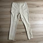 Just Fab Beige Tan Pull on Faux Suede Pants Size LARGE Photo 1