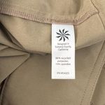 Athleta Women’s  Athletic skort, skirt with shorts tan pleated, Size 2 Photo 3