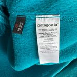 Patagonia  Womens Re-Tool Snap-T Fleece‎ Pullover Teal Blue Sz M Outdoor Casual Photo 7