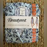 Beautyrest 2pc Medium Short Sleeve Notch Collar & Short Pajama Set Blue Photo 1